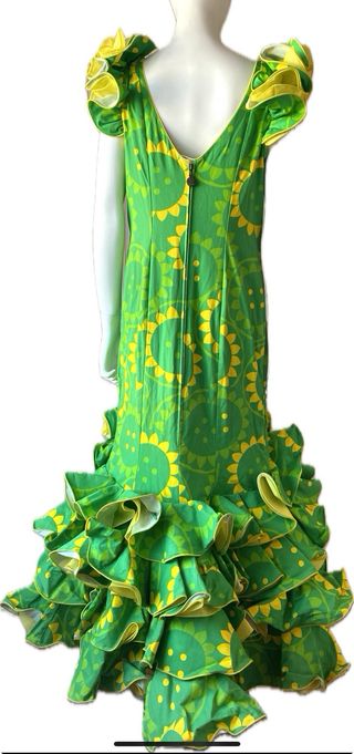 Vestido flamenco rociero maricruz 