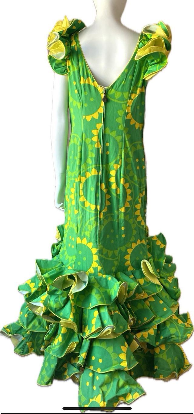 Vestido flamenco rociero maricruz