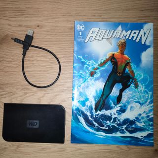 Disco duro + comics de regalo