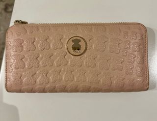 Cartera rosa claro Tous ORIGINAL