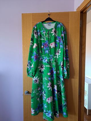 Vestido Largo Estampado floral