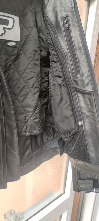 Giacca in pelle donna per moto axo