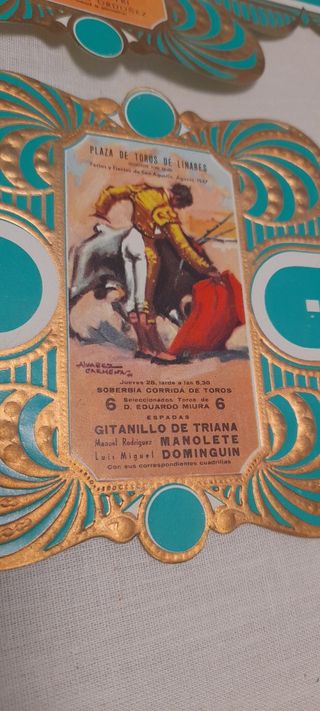 Lote vitolas taurinas