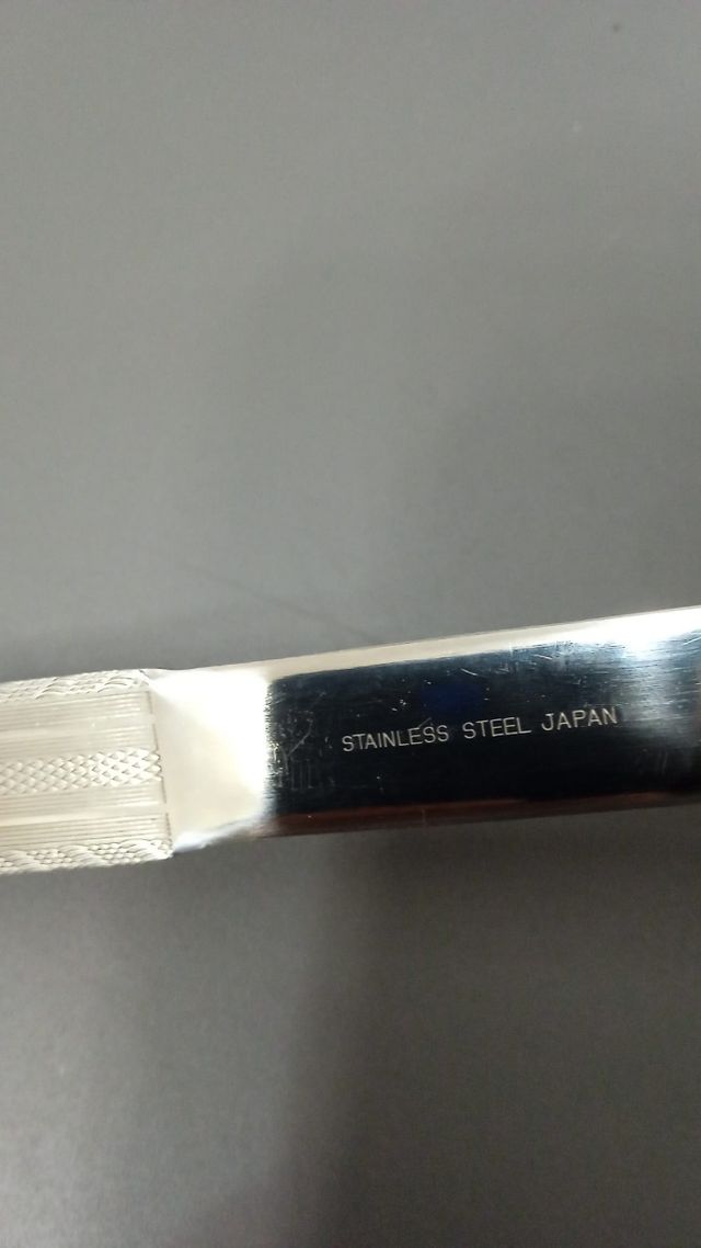 Abrecartas japones vintage acero inoxidable