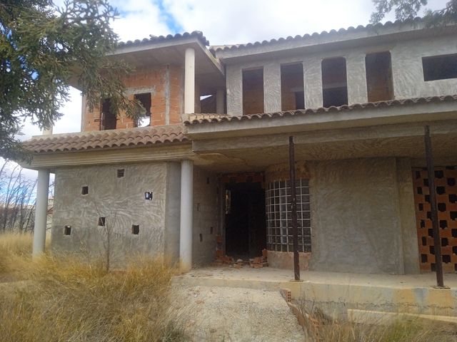 Casas en construcción.