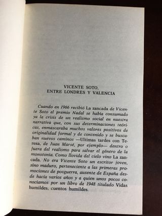 CASICUENTOS DE LONDRES. Vicente Soto.