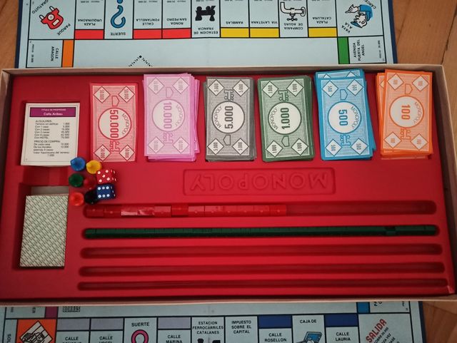 MONOPOLIO VINTAGE COMPLETO