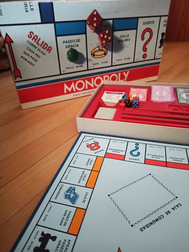 MONOPOLIO VINTAGE COMPLETO