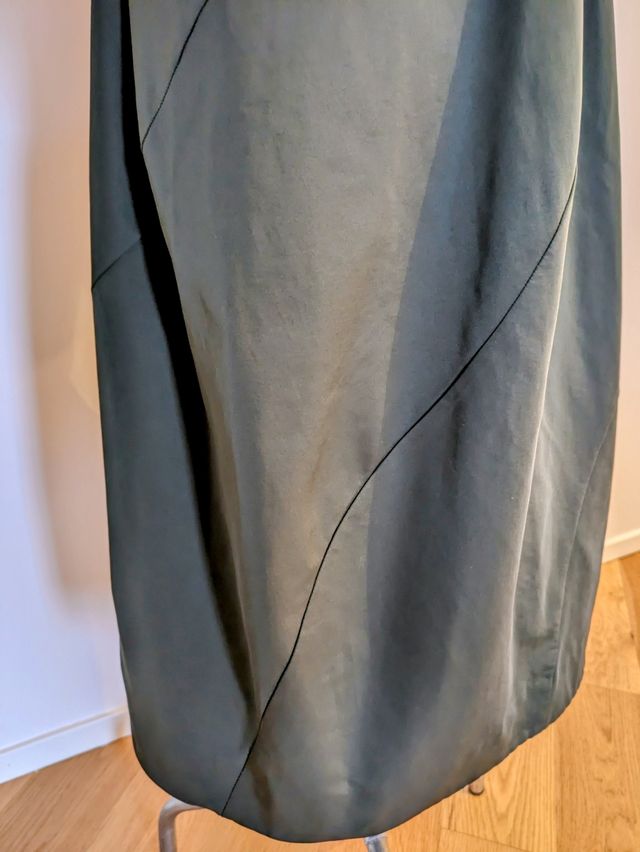 Abito verde scuro COS tg M