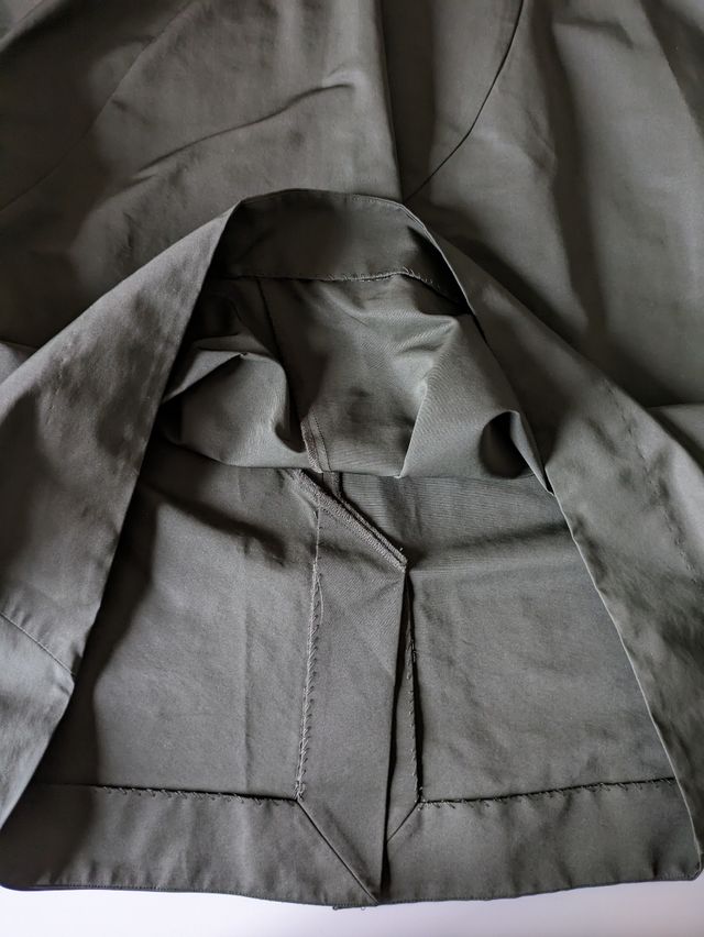 Abito verde scuro COS tg M