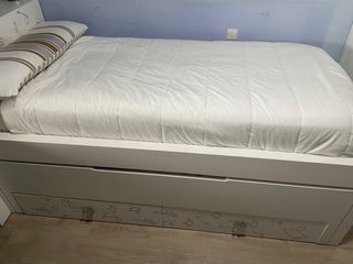 Cama nido 90cm + colchones 90cm