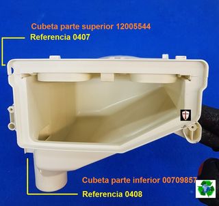 BALAY cubeta pieza superior jabonera lavadora