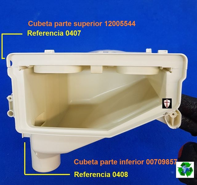 BALAY cubeta pieza superior jabonera lavadora