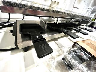 RACLETTE CON PLANCHA DE PIEDRA MARCA SEVERIN