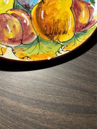 3 Piatti in ceramica vintage