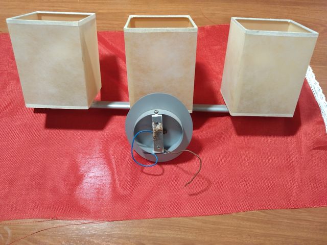 Apliques con luces LED