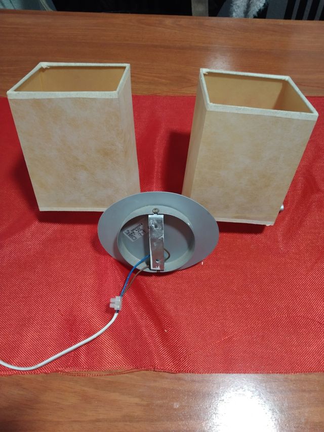 Apliques con luces LED