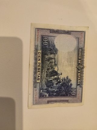Billete 100 pesetas