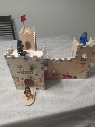 Castillo madera medieval