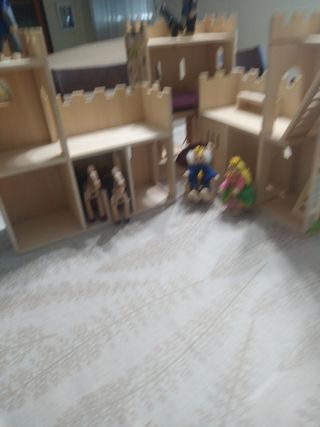 Castillo madera medieval