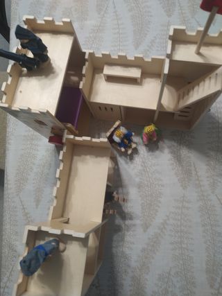 Castillo madera medieval