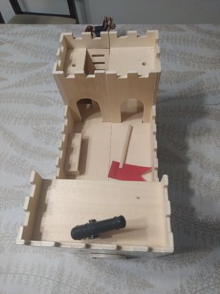 Castillo madera medieval