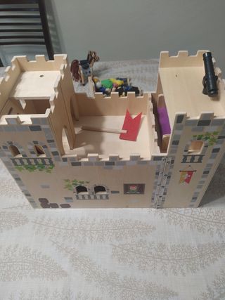 Castillo madera medieval