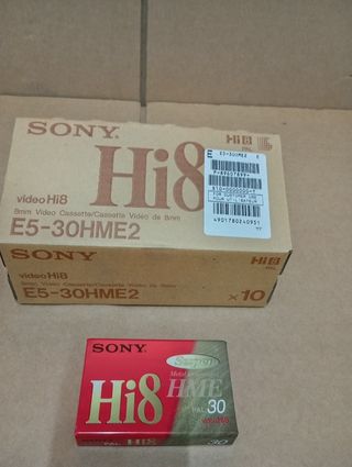 Caja Cinta hi 8 hme Sony