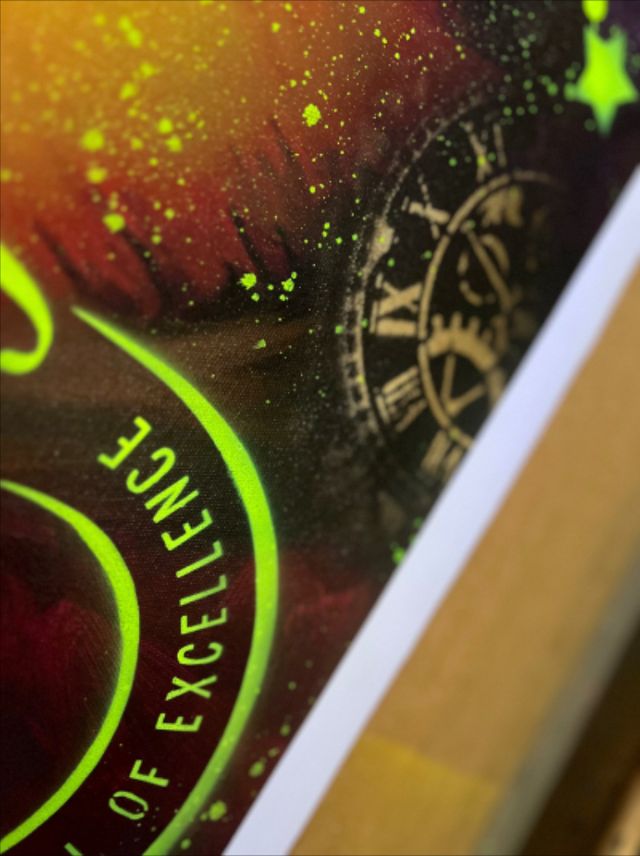 Acrílico sobre lienzo Freddie Mercury