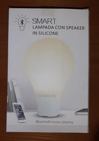 Lampada Smart a Led Multicolore con Speaker