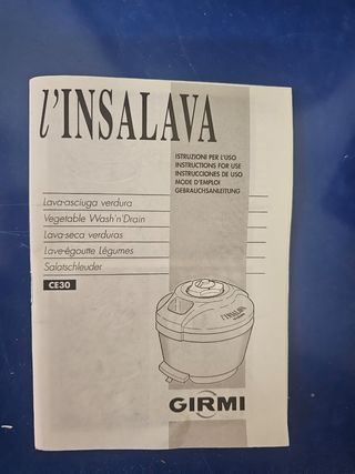 lava e asciuga insalata