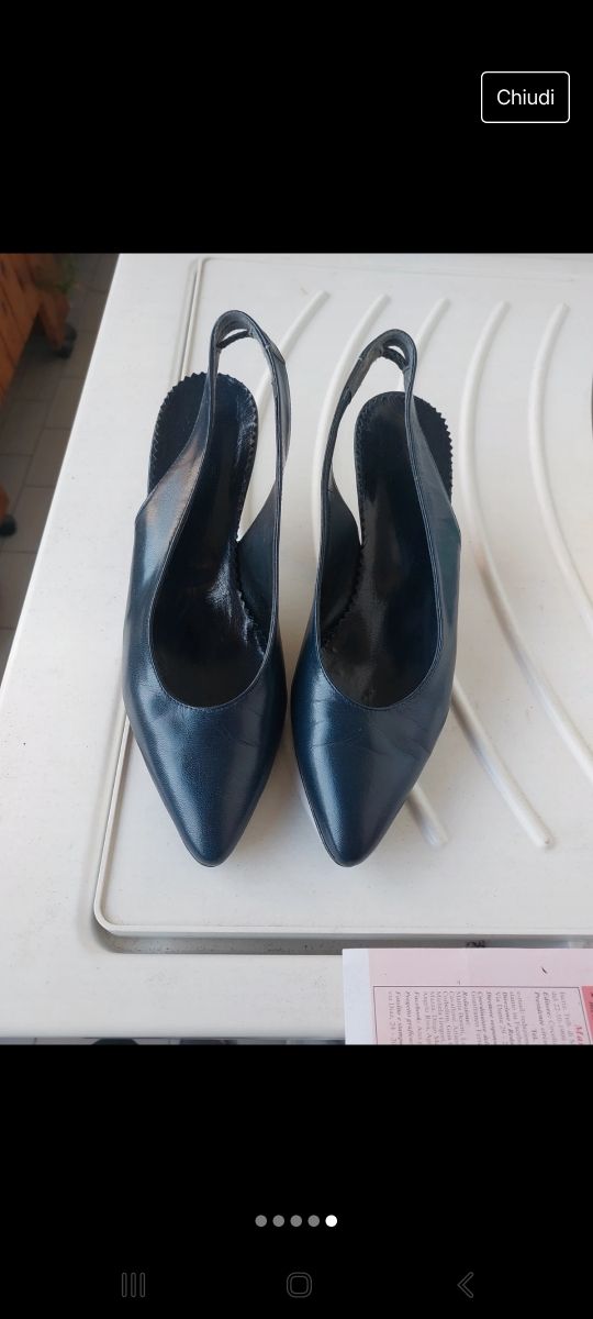 Scarpe blu donna n. 39