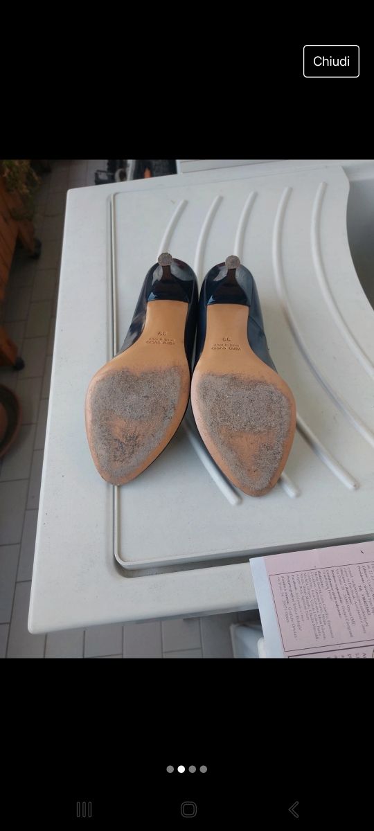 Scarpe donna blu n. 39