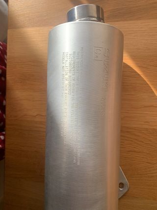 tubo de escape original suzuki GSX R600