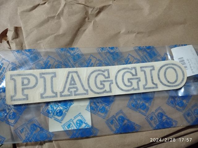 Adesivo Piaggio NRG spoiler sotto pedana