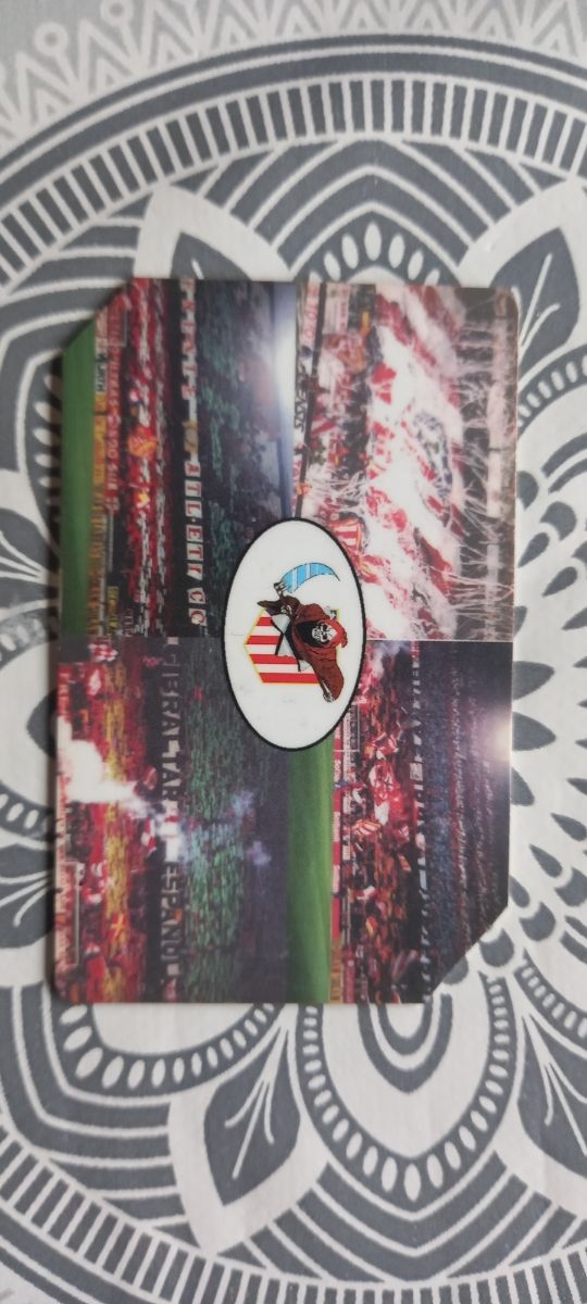 Carnet frente atletico 98/99