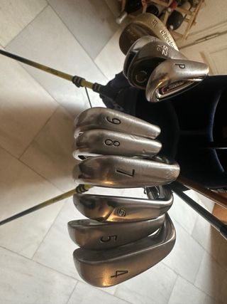 Juego de palos hierros taylormade cleveland