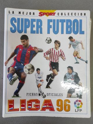 ALbum "SUPER FÚTBOL LA LIGA 96"