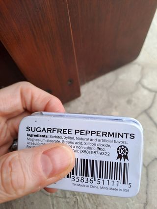 Scatolina latta Route 66