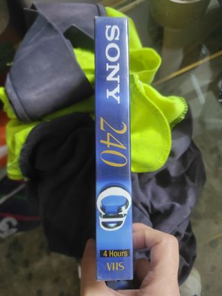 Cinta de vídeo virgen 240min 4h Sony