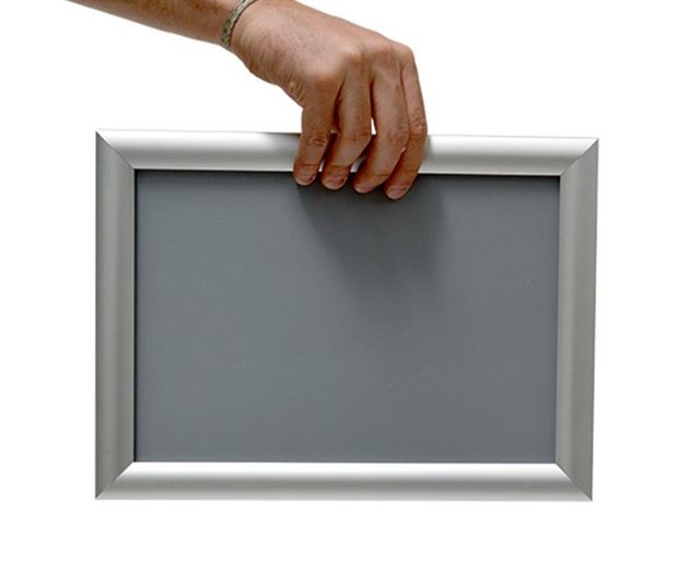 Marco aluminio plata A4 (22 x 29,7cm) NUEVO