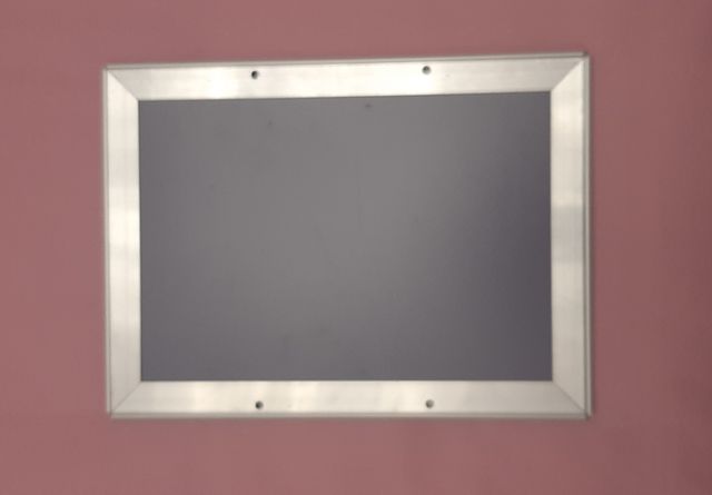 Marco aluminio plata A4 (22 x 29,7cm) NUEVO