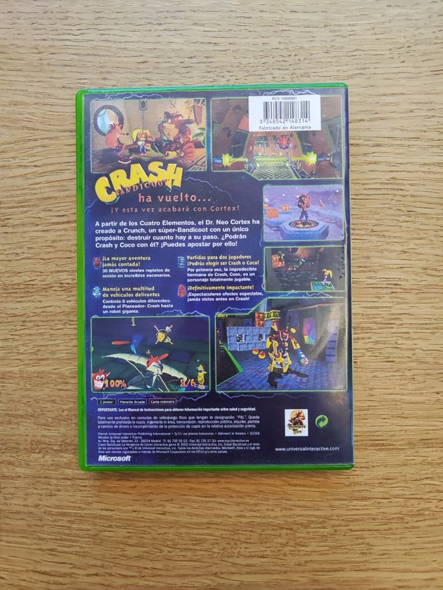 Crash Bandicoot la venganza de cortex