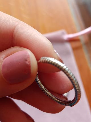 Pendientes aro Moments plata 