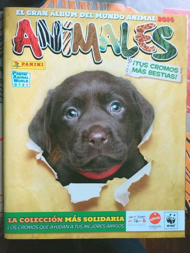 Álbum de autocolantes Animals 2014 (Panini)