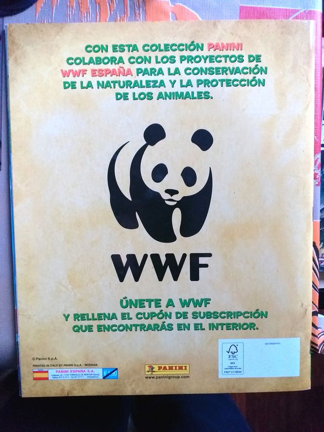 Álbum de autocolantes Animals 2014 (Panini)