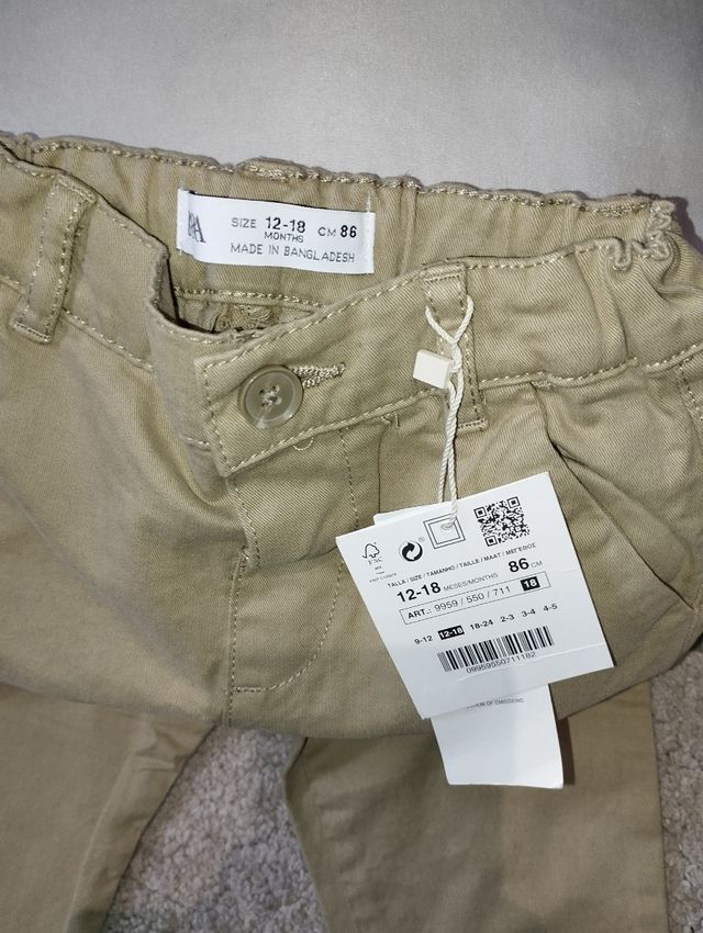 Pantalón talla 12-18 m