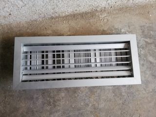 REJILLAS DE VENTILACION DOBLE DEFLEXION 7 UNIDADES