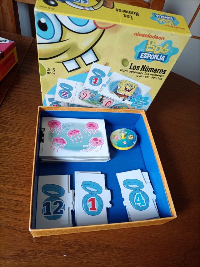 lote 3 juegos educativos 3/6 años