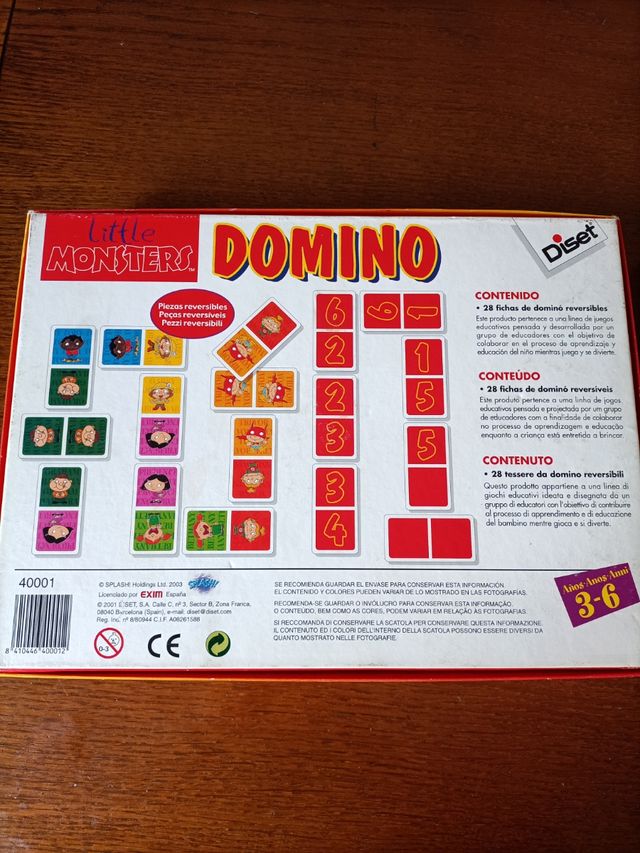 lote 3 juegos educativos 3/6 años